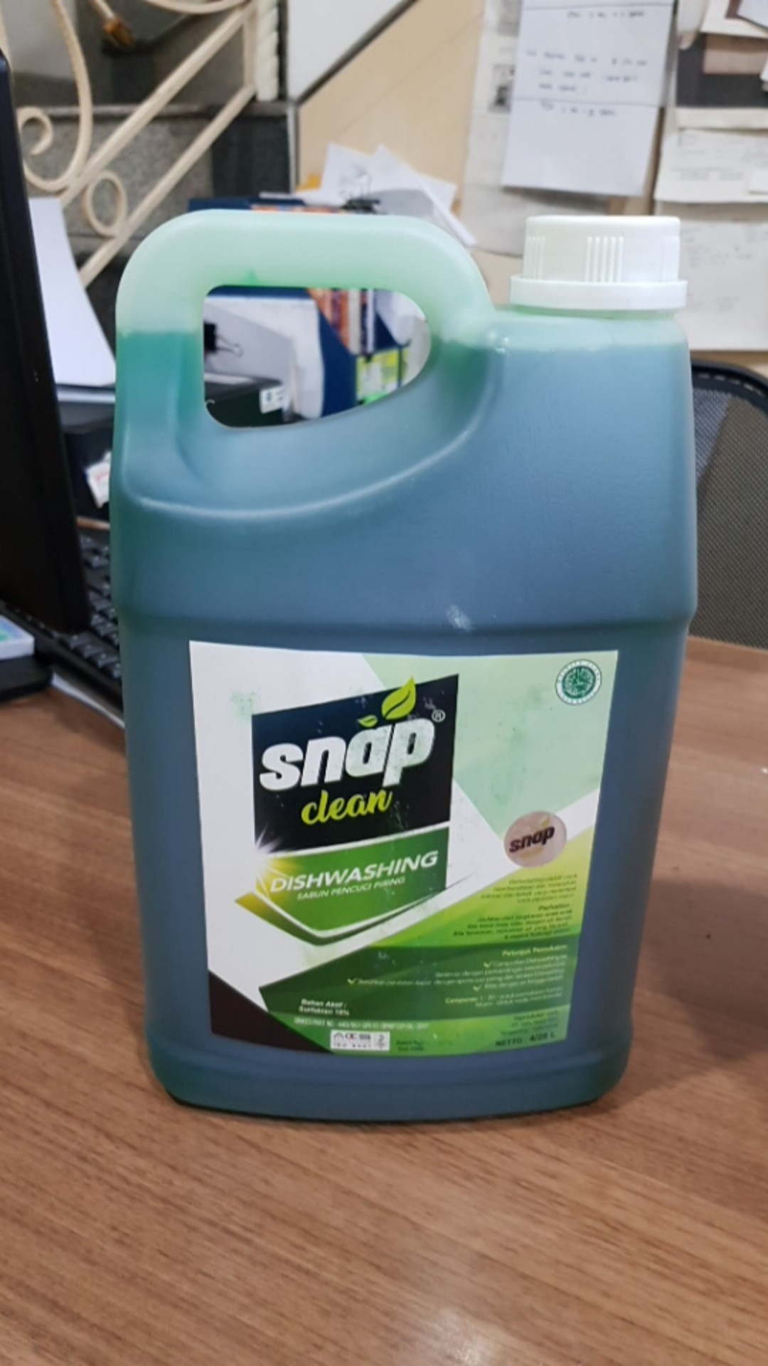 Sabun Cuci Piring Snap Clean 4 Liter Dishwashing Termurah