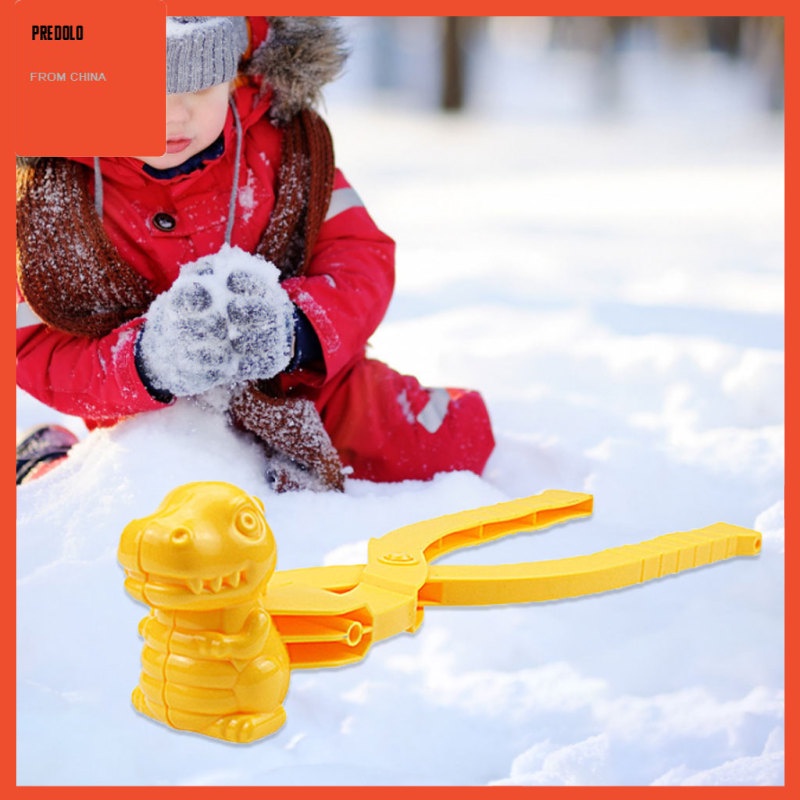 [In Stock] Winter Snow Sand Mold Dinosaur Snowball Maker Clip Kids Outdoor Toys