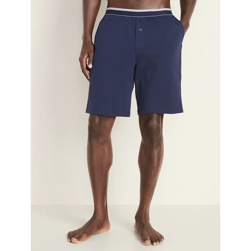 Celana Old Navy Jersey Pajama Shorts Navy Celana Pendek Santai Tidur Pria