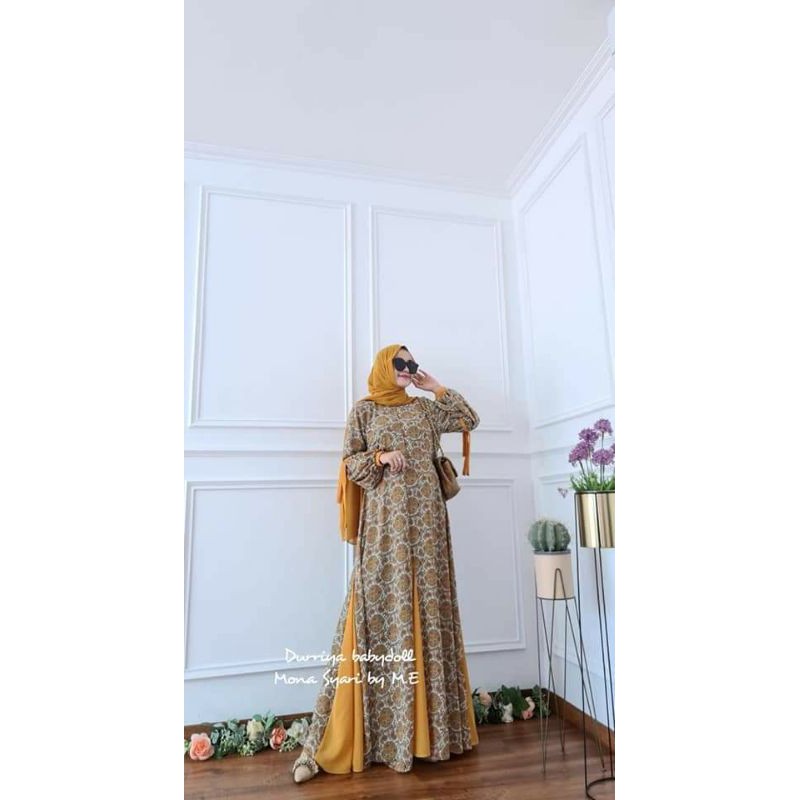 DURIYYA DRESS MONA SYAR'I BY M.E