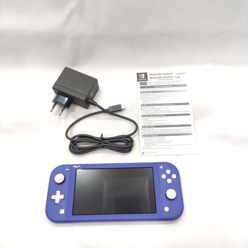 Nintendo Switch Lite Console New Blue Purple Ungu Fresh Blue