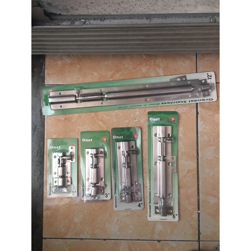 Aneka Grendel Pintu/ Grendel tanam