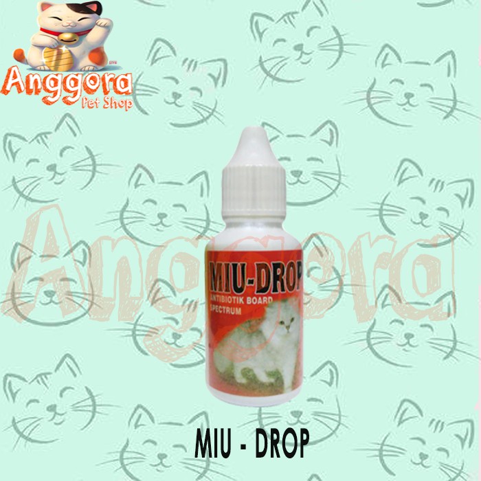 MIU DROP 30ml - Antibiotik untuk kucing