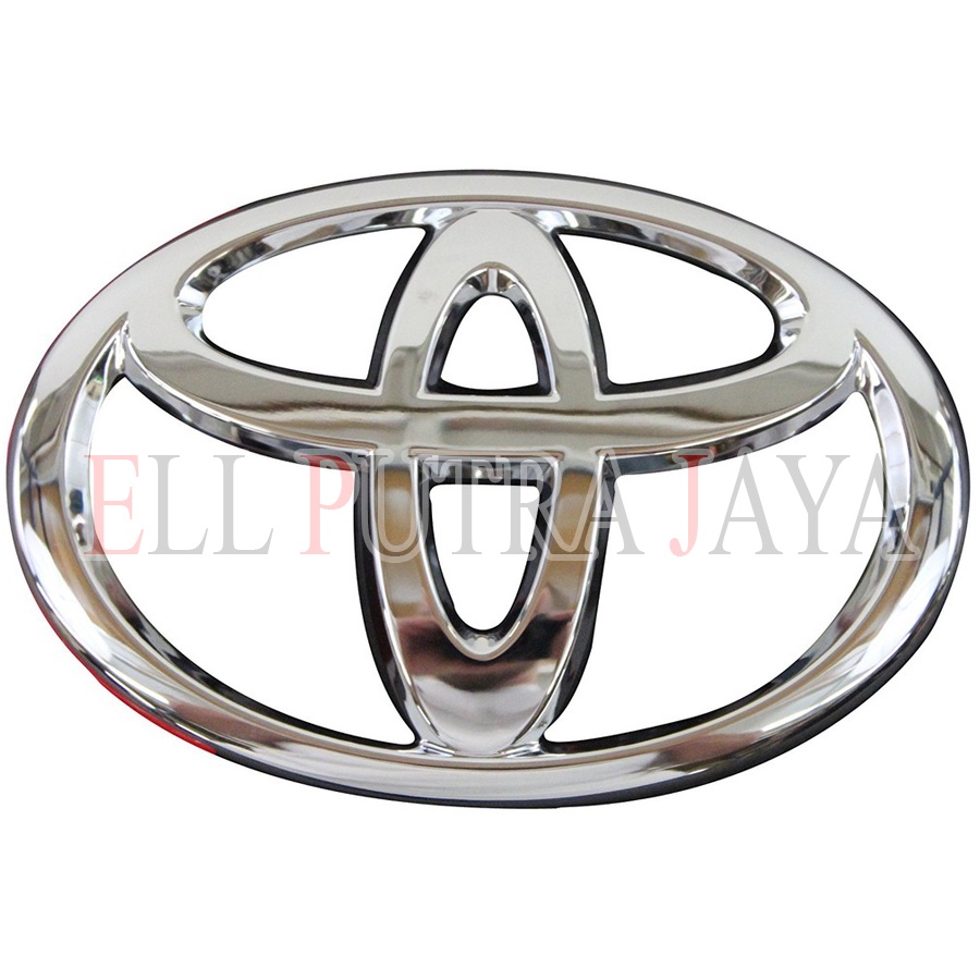 Logo Emblem Mobil TOYOTA CHROME 12 CM