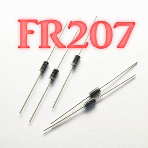 [SMC-9056] FR207 DIODE FAST RECOVERY RECTIFIER DIODE DO-15 AH58