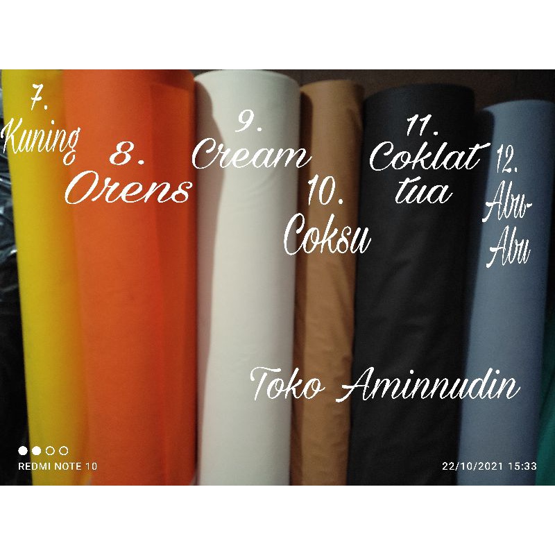 Kain spunbond 75GSM 100x160cm kain spoundbound kain Furing wraping  PART 2