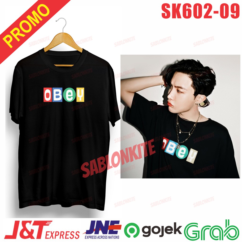 MURAH!!!! kaos KPOP JHOPE OBEY DYNAMITE UNISEX