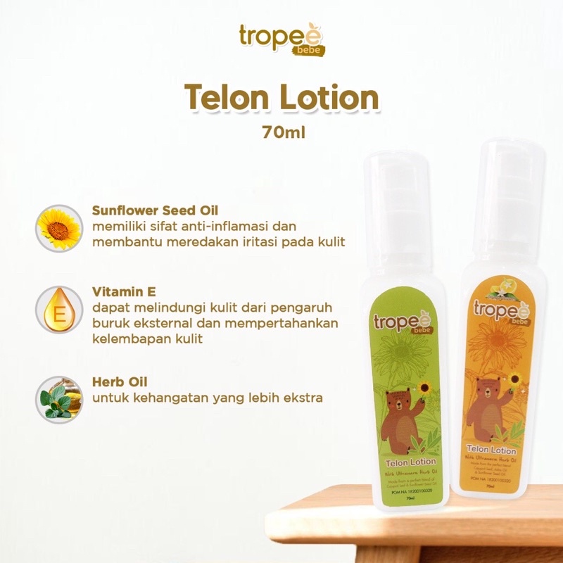 Tropee Bebe Telon Lotion Baby Blossom / Orange Blossom