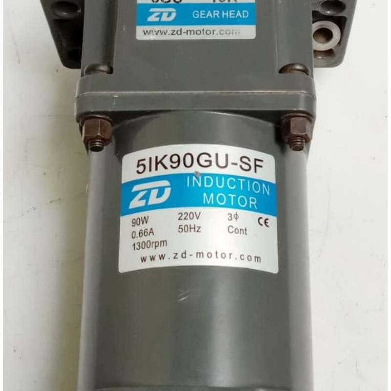 ZD 90W INDUCTION MOTOR 220V 142RPM