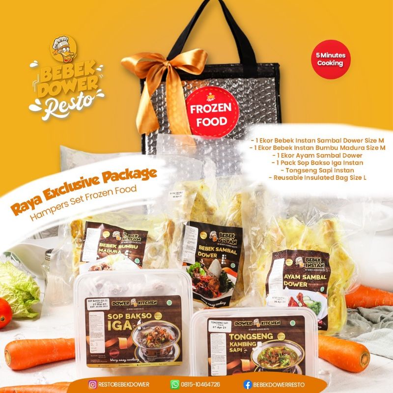 

Hampers Frozen Food Bebek Dower Platinum Package
