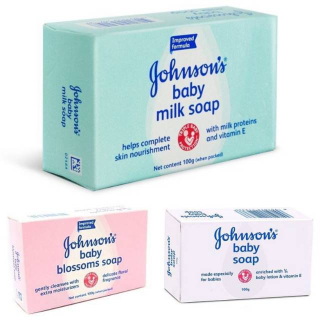 JOHNSON BABY SABUN BATANG 100 GR - SABUN BATANG BAYI