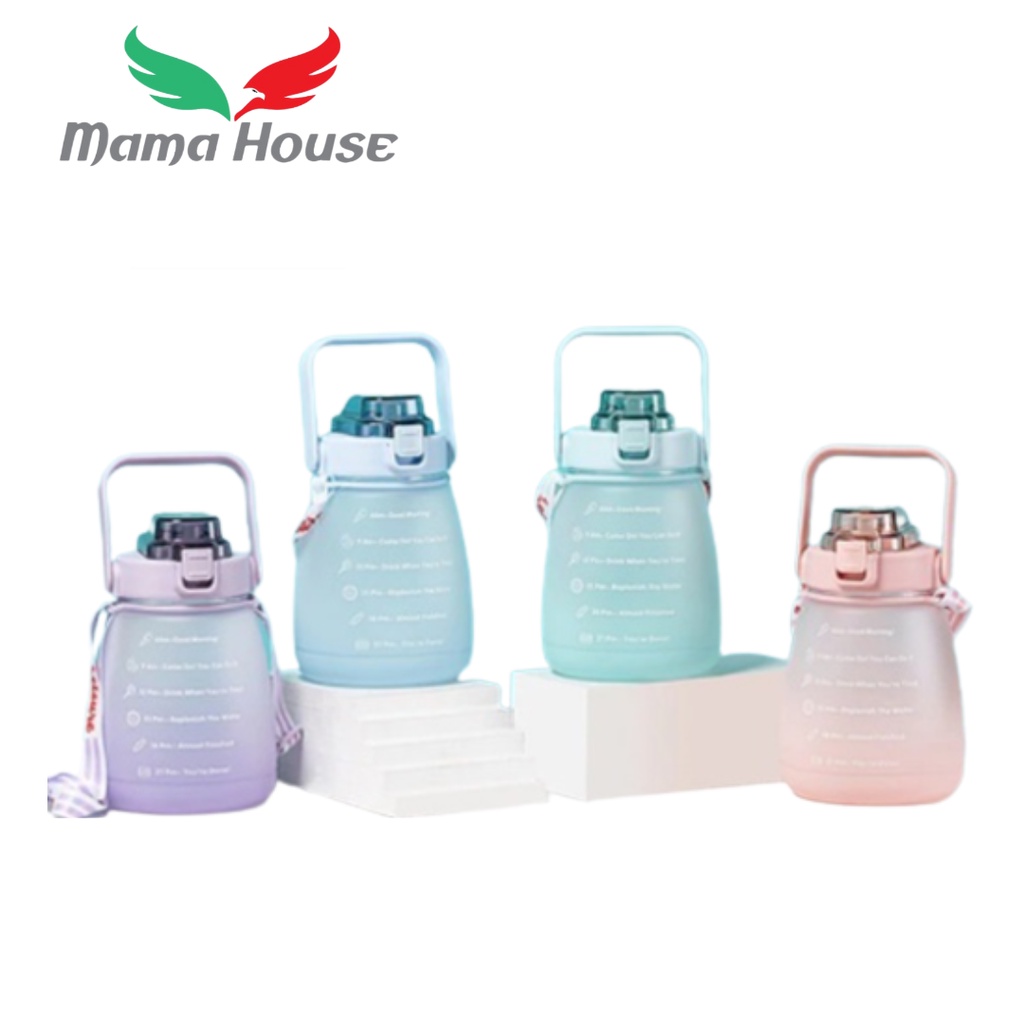 [MH] Botol Minum Korea Ukuran 1,3 Liter Free Sticker