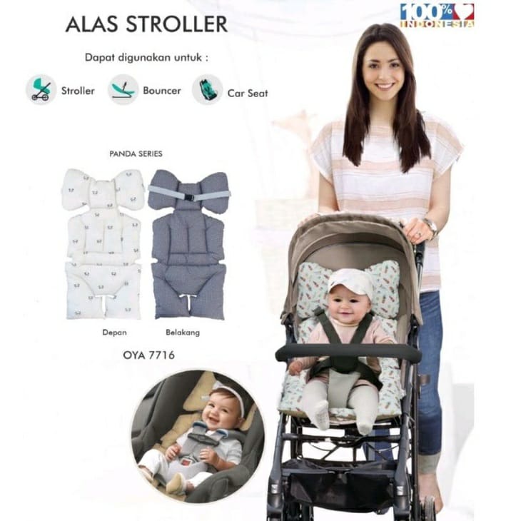 Omiland OYA7716 Alas Stroller Panda Series