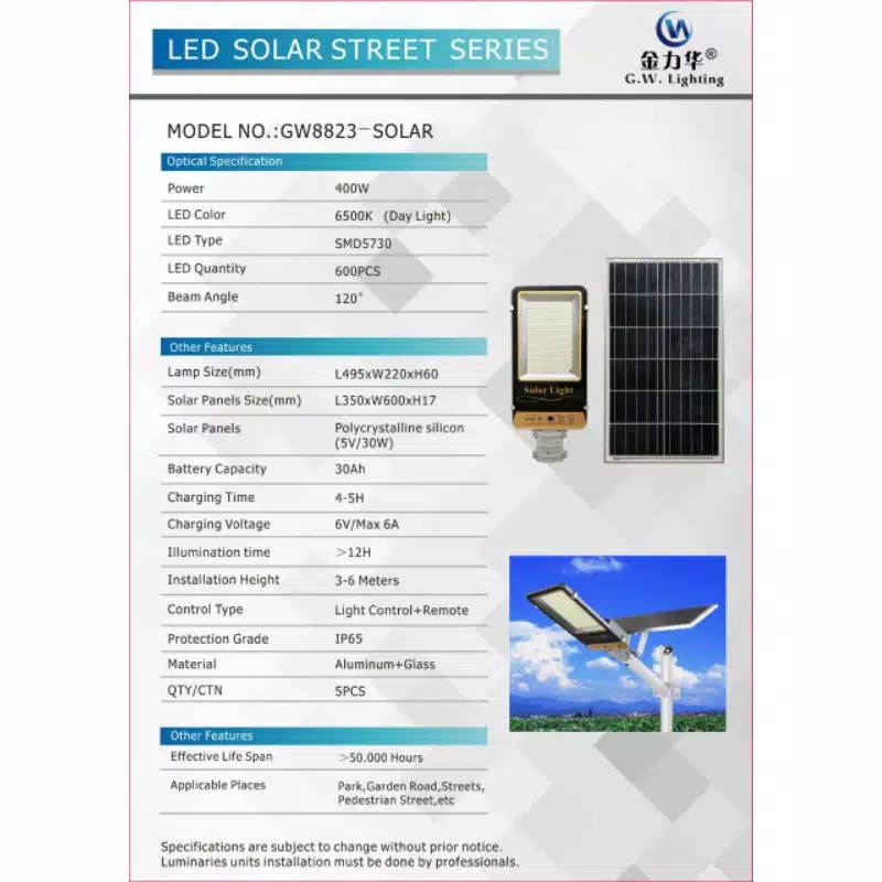 LAMPU JALAN PJU TENAGA SURYA SMD 400 WATT LED PJU SOLAR CELL OUTDOOR 400W PANEL SURYA TENAGA MATAHARI BISA MENYALA FULL SELAMA MALAM (12 JAM)