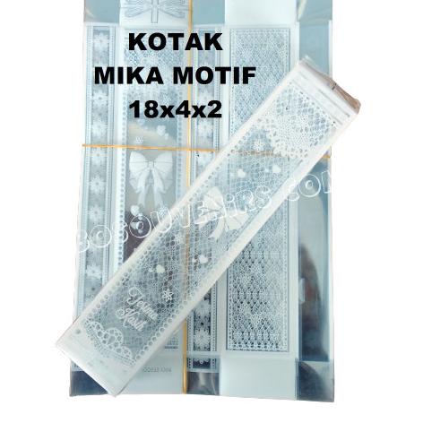 

BAYAR DITEMPAT isi 100 Kotak Mika souvenir uk 18x4x2cm | kotak kado | kotak souvenir TERUJI Kode 251