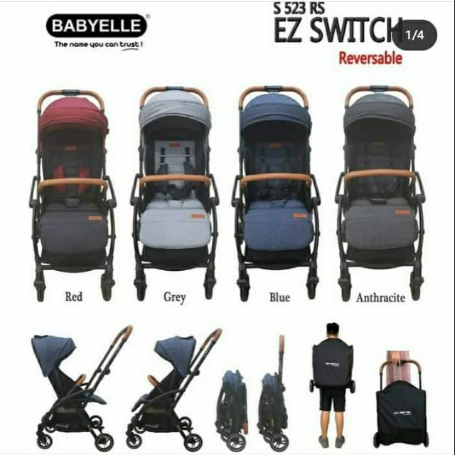 Stroller ez switch cabin size new segel