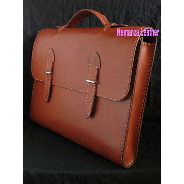 Tas pria laptop kulit asli garut. NL79