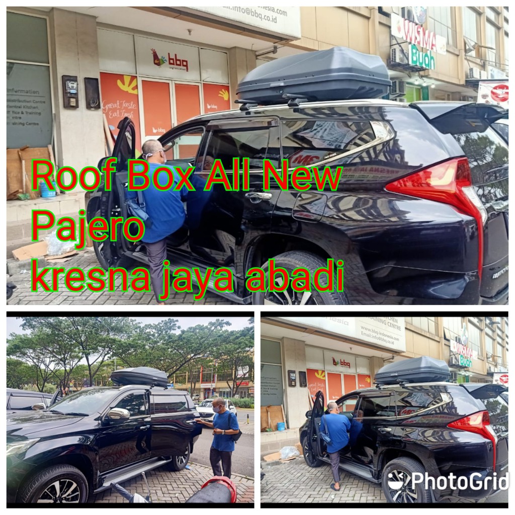 ROOF BOX ALL NEW PAJERO DENGAN KAPASITAS BESAR DAN KUALITAS IMPORT