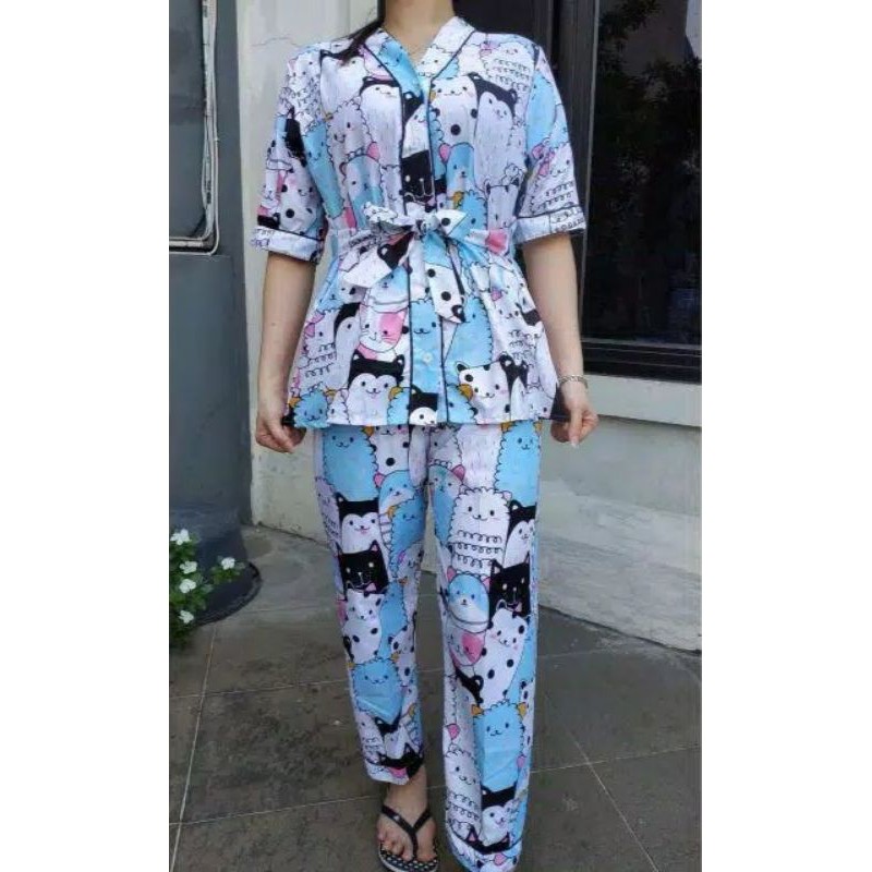 Baju tidur kimono,baju tidur wanita,baju tidur terbaru,bisa cod