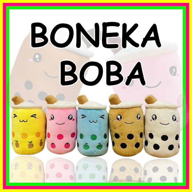 Boneka BOBA Mini Cangkir Teh Susu Lucu Imut Sofa Hadiah Mewah