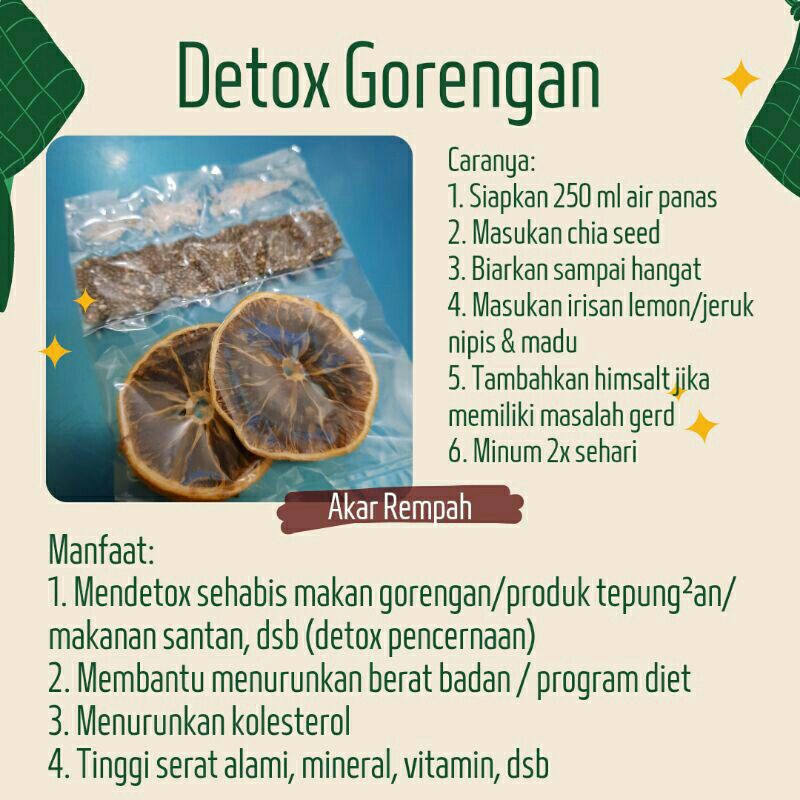 

Detox Gorengan