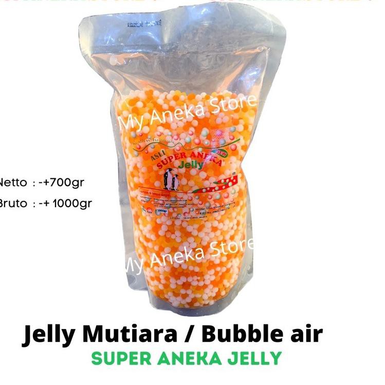 

KASIMURAH Jelly Mutiara /Bubble air “super aneka jelly”