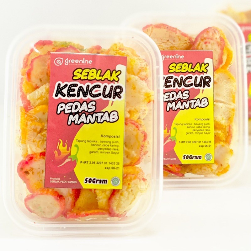 

Baitusmart Seblak Kencur Pedas Mantap Renyah gurih Enak 50G