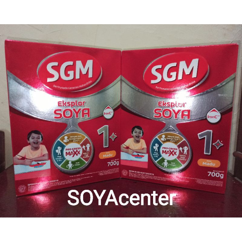 SGM SOYA 1 plus Madu 700 gram