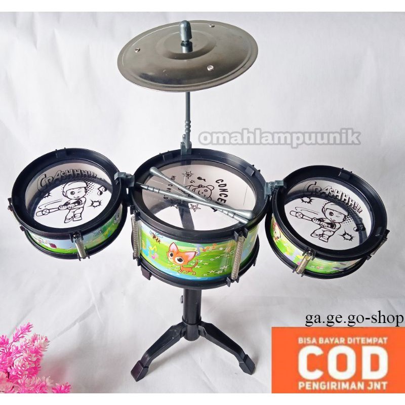 Mainan Anak Drum Set Mini/ Drum Jazz mini/ Drum Set Anak