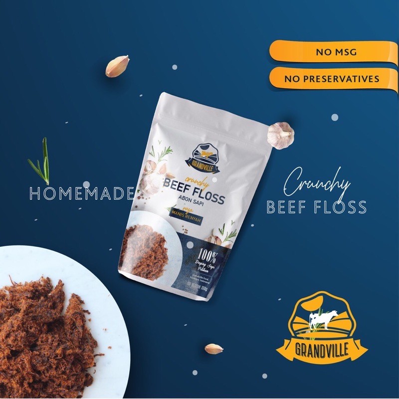 

Grandville Abon Sapi 100gr