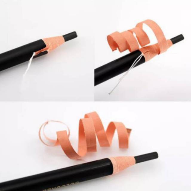 Mysterygirl - Eyebrow Pensil Alis Pensil Mata Lasting Pen HENGSI ART COLOURED SOFT NO:1818 ECER ORIGINAL