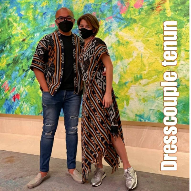 BAJU COUPLE TENUN TORAJA ETNIK