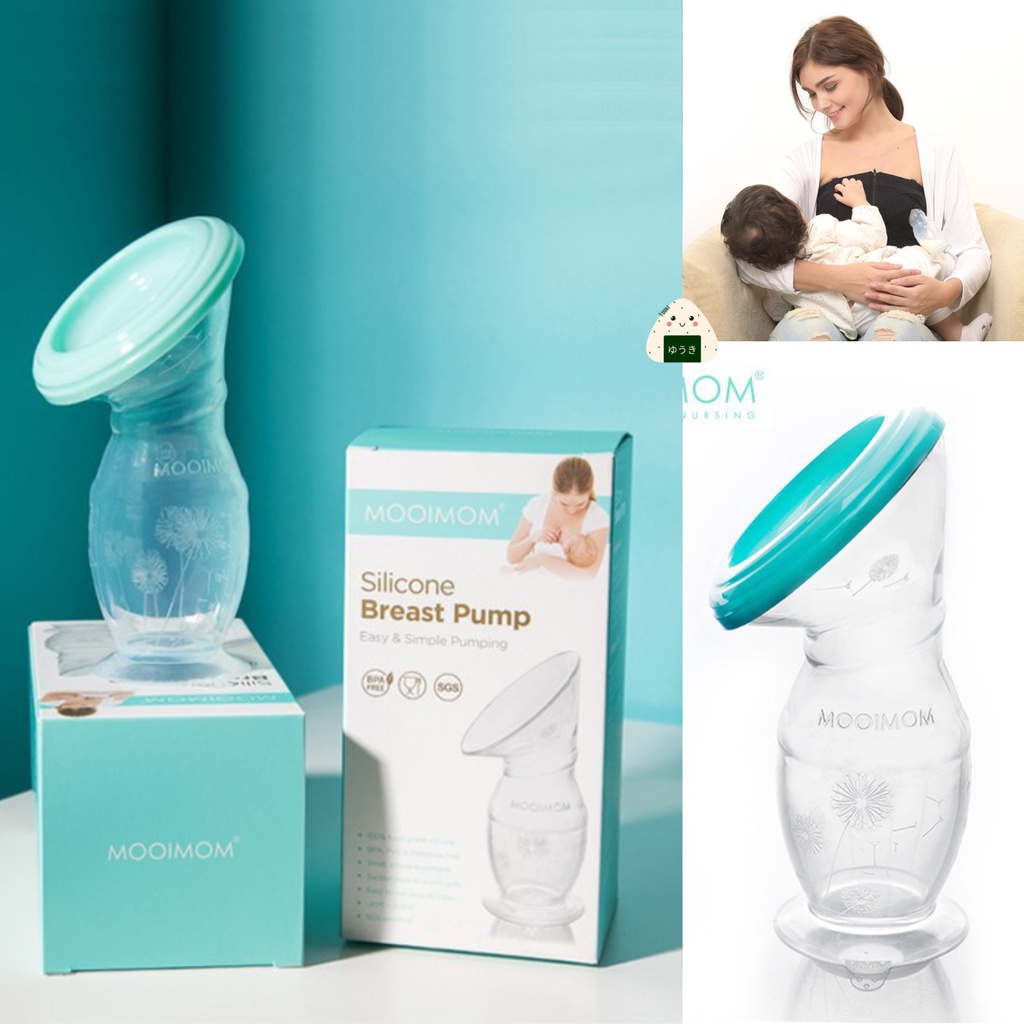 MOOIMOM - Silicone Breast Pump / Pompa ASI Silikon