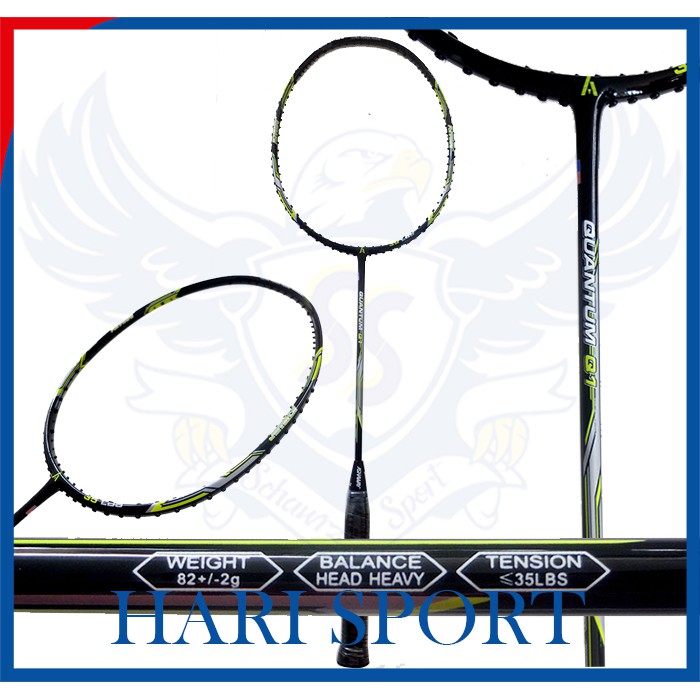 ASHAWAY QUANTUM Q1 Original Raket Badminton