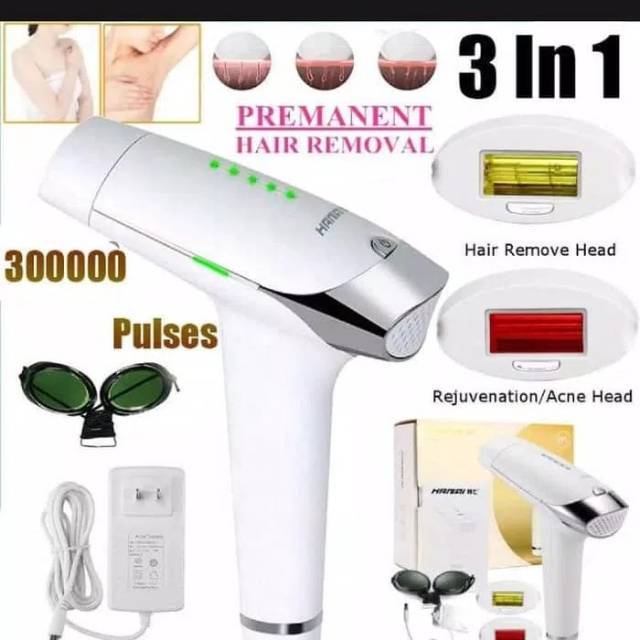 Jual Alat IPL laser portable 3 fungsi hair removalacnerejuve