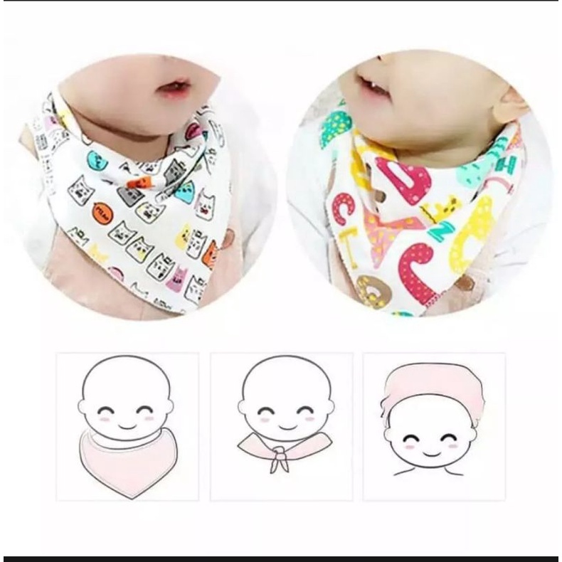 gendongan bayi kaos geos gendongan bayi samping perlengkapan bayi gendongan bayi instan-Apron bayi 3 pcs