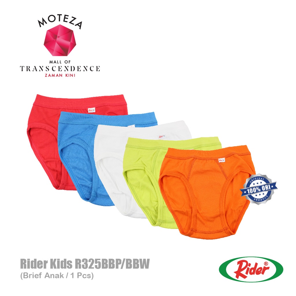 Celana Dalam Underwear Brief Boys Anak Laki - RIDER R 325 BBP / R325BBW