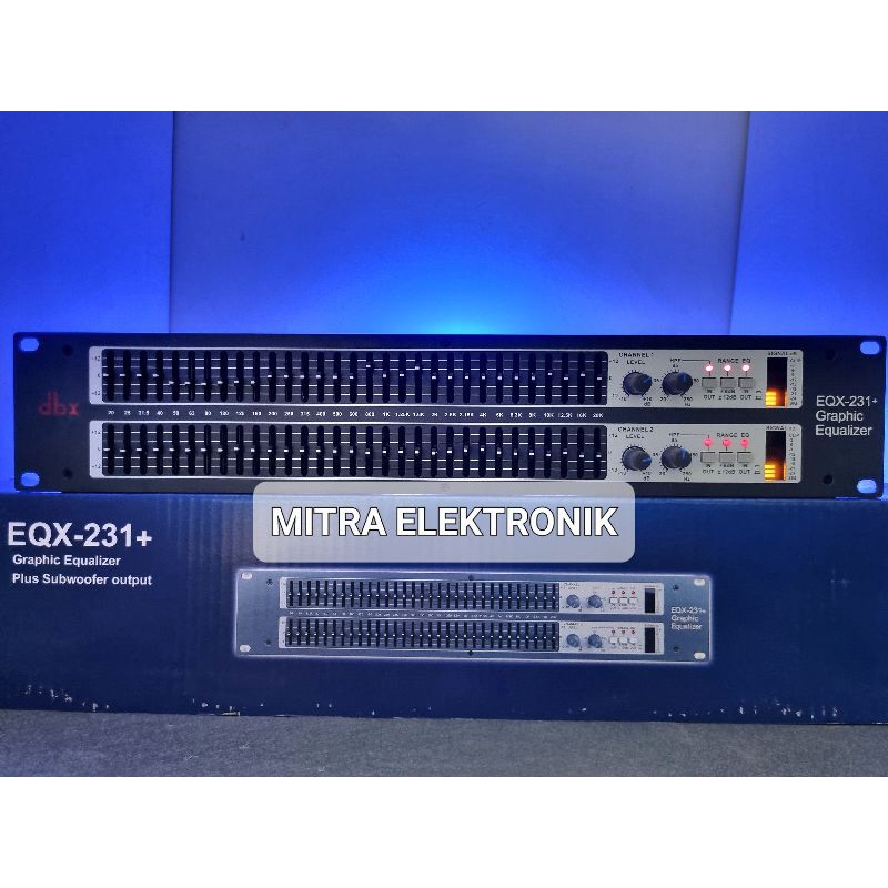 Equalizer DBX EQX 231+ Sub Equalizer DBX 231 Sub Eqx 231 Sub New Tampilan Terbaru Dbx Eqx231 equaliz