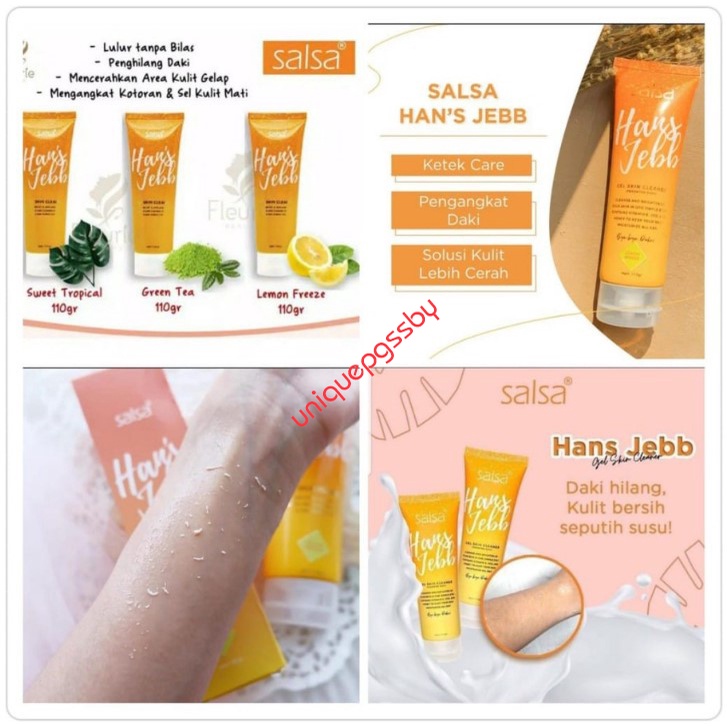 SALSA Hans Jebb Gel Skin Cleaner 110gr