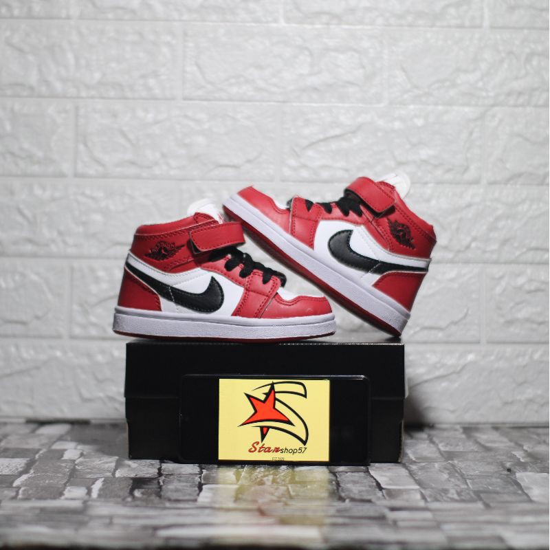 SEPATU ANAK ANAK NIKE AIR JORDAN KIDS TALI INERBOX BERKUALITAS-6