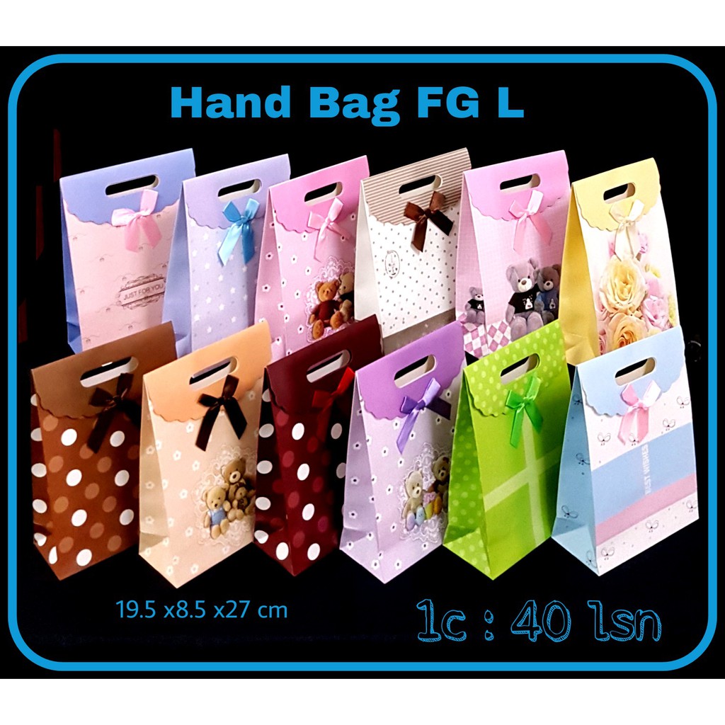 

ILP Hand Bag Kado FG-3 / Goodie Bag / Tas Serbaguna / Tas Tenteng