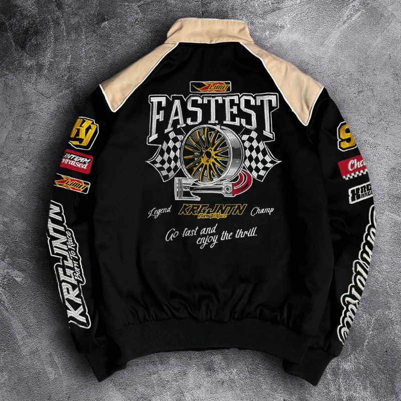 NASCAR JACKET FASTEST - RACING JACKET FASTEST ORIGINAL