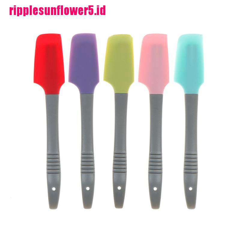 # Kaos T-Shirt Wanita Lengan Pendek Motif Print #1pc Spatula Silikon Mini Untuk Mencampur Adonan Kue