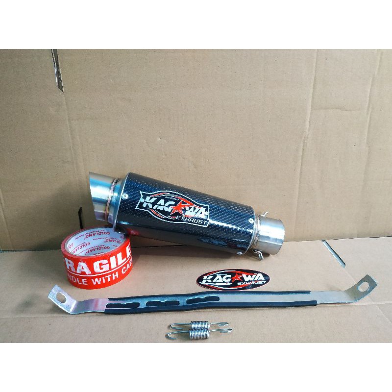 Knalpot Racing Silincer Selencer Kagawa Vario, Nmax, Satria fu, Sonic, Vixion, Cb150r, R15v2 v3