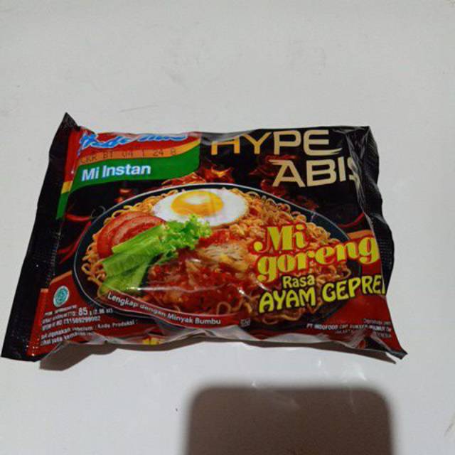 

Indomi ayam geprek