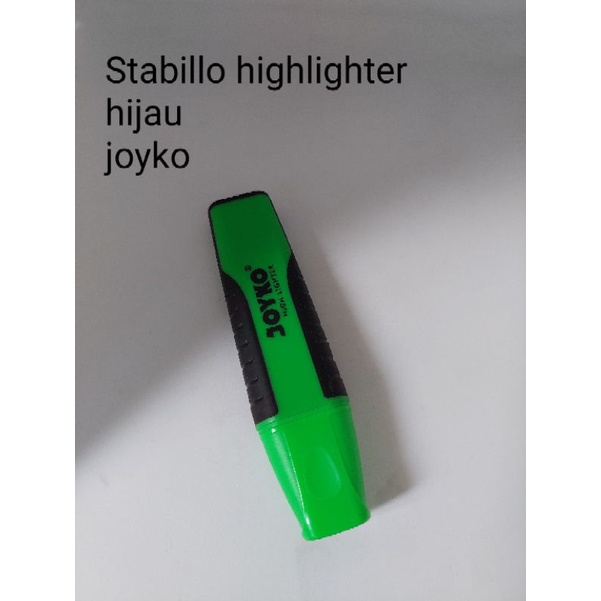 

Stabillo highlighter hijau joyko