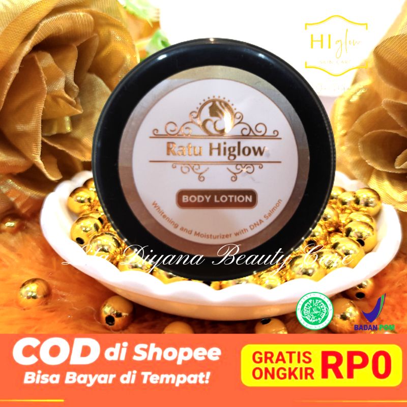 Lotion Ratu Hi Glow With DNA Salmon Original Hi Glow Skincare