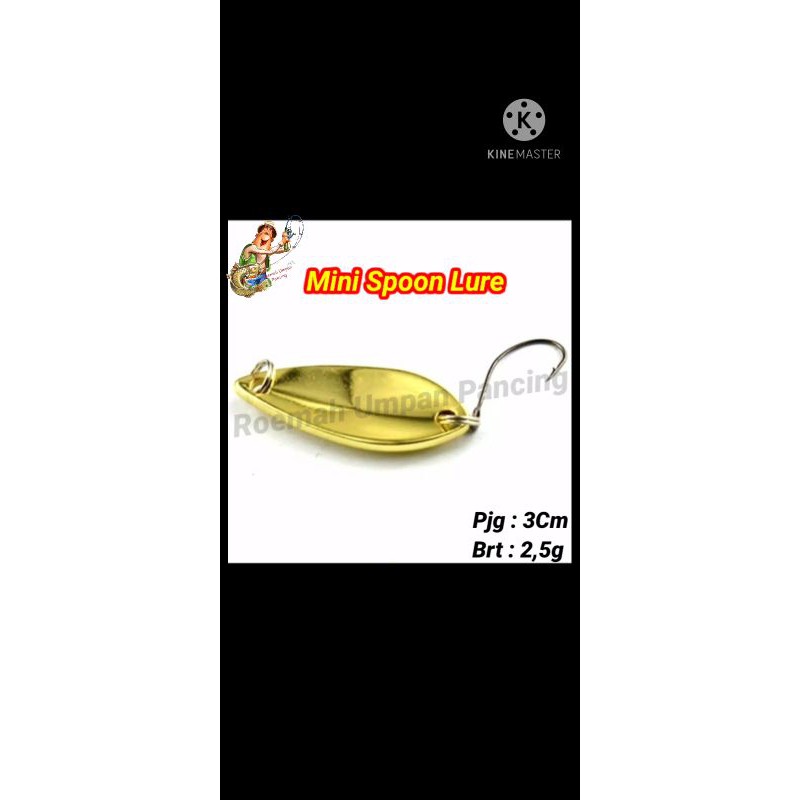 Umpan mini spoon