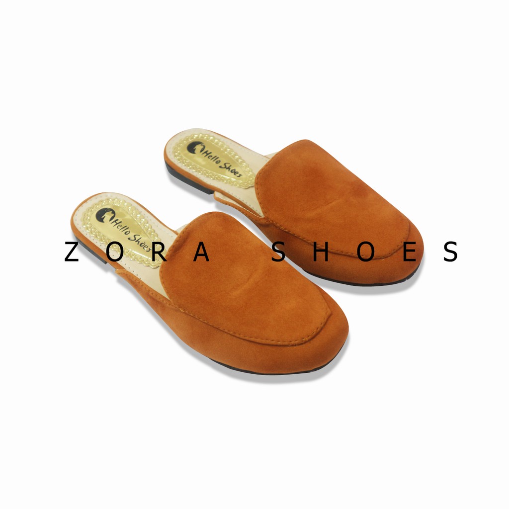 Sandal Wanita Zora Flat Shoes Wanita MT 01