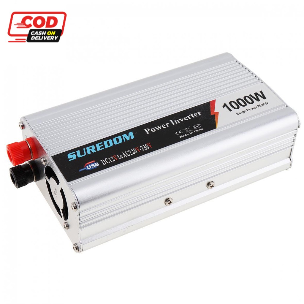 Power DC to AC 12V to 220V suoer 10a saa-1000w/c